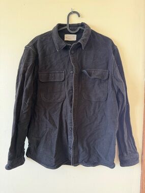 Everlane Men's Black Shirt Jacket